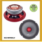 Audiopipe APMB-628PR 6" 100W Rms Power 4 Ohms Low Mid Frequency Car Speakers New. Fixed Price $35.99.