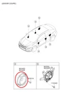Kia Cerato Bd Lh Door Speaker & Protector Assy 2018-2021 -genuine. Fixed Price $129.54.