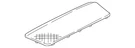 Genuine Volkswagen Speaker Grille 3CN-819-153-82V. Fixed Price $9.16.