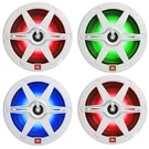 4X Jbl 8" 450W 2-WAY Marine Rgb Led White Speakers (bulk Packaging) W/grilles. Fixed Price $416.99.