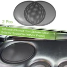 2 Pcs 7" Car Steel Speaker Mesh Grille For Audio Subwoofer 183X193X11MM Black. Fixed Price $10.50.