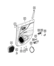 Genuine Mopar Speaker Grille Right 5XA39LXHAA. Fixed Price $51.36.