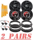 Power Acoustik 400 Watt 6.5" Front & Rear Car Speakers For 1998-2022 Volkswagen. Fixed Price $138.99.