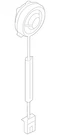 Genuine Volkswagen Corner Trim 1Q0-837-973-G-9B9. Fixed Price $139.41.
