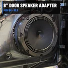 8" Door Speaker Adapter For Audi B8/B9 (set Of 2). Fixed Price $49.99.