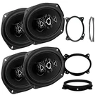 SD.694 500 Watts 6X9" Front Door & Rear Deck Speakers For 2012-2017 Toyota Camry. Fixed Price $144.99.