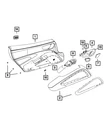 Genuine Mopar Speaker Grille Left 68223035AA. Fixed Price $25.86.