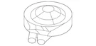 Genuine Audi Inst Panel Speaker 85E-035-399-A. Fixed Price $64.05.