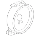 Genuine Honda Speaker Assembly (17CM) (single) (panasonic) 39120-SDR-A01. Fixed Price $57.51.