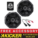 Kicker DSC6504 6.5" Oem Speaker Replacement Kit For Gmc Terrain 2010-2017. Fixed Price $84.99.