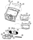 Genuine Mopar Speaker Panel 1DR93DKAAA. Fixed Price $103.25.