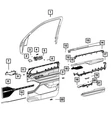 Genuine Mopar Speaker Grille Left 7CS73DX8AA. Fixed Price $154.58.