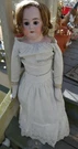 Unusual! Beautiful Large 25" Antique Am 4008 German Bisque Doll Sleep Eye Hh Wig. Fixed Price $89.99.