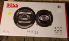 Boss Audio P55.4C 5.25 300 Watt Car Speakers Coaxial Way Full Range New Boxed. Fixed Price $39.96.