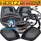 Pkg Hertz HCX690 6X9" Speakers + HD14H Harley Davidson Saddlebag Kit & Wires New. Fixed Price $699.99.