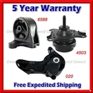 N670 Fits 03-05 Honda Civic 1.3L Hybrid Auto Cvt Motor & Transmission Mount 3PC. Fixed Price $59.82.
