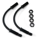 Black Braided Steel Door Loom Pair 12V Wiring Power Window 1/2 Inch. Fixed Price $59.73.