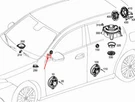 Mercedes-benz W177 A-pillar Speaker A2478200100. Fixed Price $63.64.