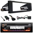 Jvc KD-T92MBS Bluetooth Cd Radio Receiver, Harley Handlebar Control, Install Kit. Fixed Price $293.99.