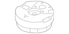 Genuine Volkswagen Speaker 3CN-035-621-A. Fixed Price $144.72.