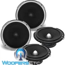 2 Pairs Soundstream 6.5" Midranges 4-OHM 350W Mid-bass Car Speakers & Grills New. Fixed Price $69.99.