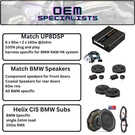 Match & Helix Stage 4 Ram Dsp Speaker Upgrade Package Bmw. Fixed Price $1969.84.