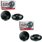 4 Pioneer TS-G1620F 6.5" Car Audio 2-WAY Coaxial Speakers. Fixed Price $84.99.