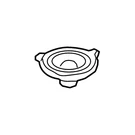 Genuine Mercedes-benz Oe Loudspeaker 222-820-07-02-64. Fixed Price $109.87.