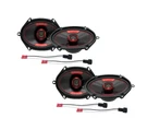 4X Mb Quart 400W Pair 6"X8" Front/rear Speakers 1999-2014 Ford F-150. Fixed Price $109.99.