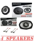 Kenwood 6X9 & 6.5" Front Rear Coaxial Speaker Package For 1998-07 Honda Accord. Fixed Price $145.99.