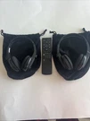 Nissan Infinity Wireless Headphone 10R-03 7883 Set Of 2 + Remote Oem Used. Fixed Price $75.00.