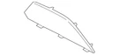 Genuine Bmw Speaker Grille 51-41-7-498-410. Fixed Price $98.75.