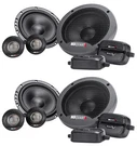 (2) Pairs Mb Quart FSB216 6.5" 280 Watt Car Audio Component Speakers. Fixed Price $114.90.