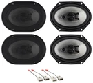 Rockville 6X8" Front+rear Factory Speaker Replacement 95-97 Ford Explorer. Fixed Price $105.80.