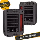 Jw Speaker 0347531 279 Series Black Led Tail Lights For 07-18 Jeep Wrangler Jk. Fixed Price $435.98.