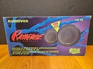 Audiovox Rampage 6'' Deluxe Coaxial Stereo System CX-15 120 Watts. Fixed Price $30.00.