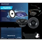 Aquatic Av 4-CHANNEL 600 Watt Ultra Rgb Speaker And Amp Kit BT301. Fixed Price $1159.00.