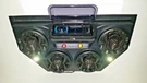 Golf Cart Utv Jeep Overhead Stereo Console Bluetooth 4 Speaker Sound Bar. Fixed Price $399.00.