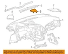 Gm Oem 14-18 Corvette Instrument Panel-speaker Grille 22914866. Fixed Price $51.47.