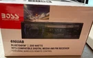 Boss Audio Systems 616UAB Car Stereo With Bluetooth & Single Din, MP3, Black.new. Fixed Price $34.99.