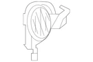 Genuine Mazda Speaker Cover KB8C-68-232-02. Fixed Price $48.06.