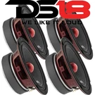 DS18 PRO-X6.4BM 2000W Max 6.5" Midrange Speakers Loudspeaker With Bullet Ohm. Fixed Price $279.95.