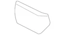 Genuine Gm Speaker Cover 15924041. Fixed Price $39.61.