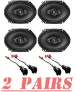 4)PIONEER TS-A6880F 4WAY 6X8 Front/rear Speakers 2001-2010 Ford Escape. Fixed Price $184.99.