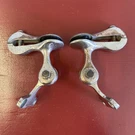 1920 's Mid-west Glass Co Windwing Clamp Bracket Pair Auburn Marmen Stutz. Fixed Price $124.99.