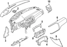 Genuine Nissan Speaker Grille 28176-6TA0A. Fixed Price $102.49.