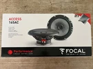 Focal 165AC 6.5" Performance Access Series 2-WAY Coaxial Car Speakers Pair. Fixed Price $200.00.