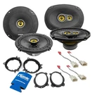 2005-2015 Toyota Tacoma Kicker Factory Speaker Replacement Package. Fixed Price $247.72.