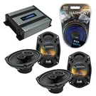 Dodge Journey 2009-2010 Factory Speaker Upgrade Harmony (2) R69 & HA-A400.4 Amp. Fixed Price $253.95.