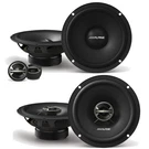 Alpine EL-E65-G 6.5" 2-WAY 4-OHM Coaxial + Component Car Speakers. Fixed Price $159.90.